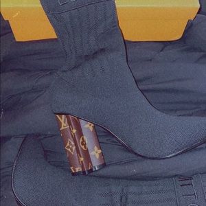 LV Monogram Booties - NA